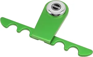 Pool Stick Holder - Portable Cue Stick Holder Weighted 4-Cue Pool Claw Cue Holder for Billiard Table, Green