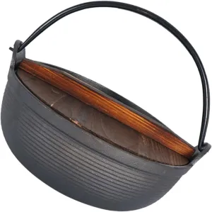 POPETPOP Outdoor Saucepan Cast Iron Soup Pot Cooking Pot Quality Material Sturdy Dutch Oven