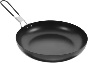 Portable Non-Stick Frying Pan for Outdoor Hiking Titanium Camping Cookware Easy to Carry