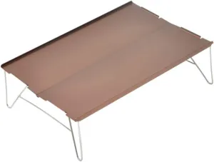 Portable Outdoor Hiking Folding Table, Aluminium Alloy Barbecue Picnic Dining Table, Durable Smooth Surface Camping Table