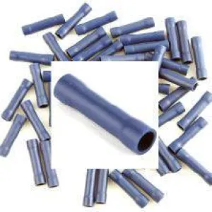Pre Insulated Blue Crimp Joiner. Pack of 50