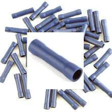 Pre Insulated Blue Crimp Joiner. Pack of 50
