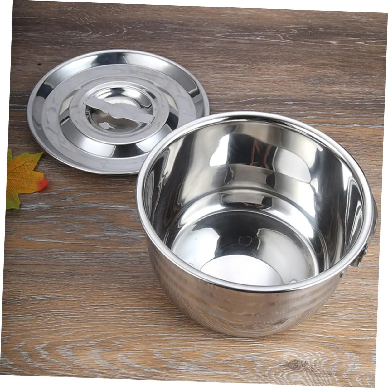 PRETYZOOM Cooking Pot Camping Bbq Sauce Pot High Capacity Cookware Camp Cooking Hanging Camping Stock