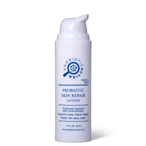 Probiotic Skin Repair supports a balanced microbiome, soothes skin, and promotes overall skin health. Fresh scented