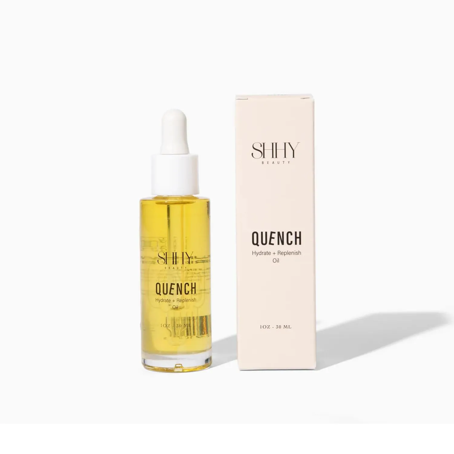 QUENCH Hydrate and Replenish Oil, Hydrating Face Oil for Skin Care, Plant-Based Oil for Replenishing and Nourishing, Facial Oil for Glowing Skin, Moisturizing Skin Oil