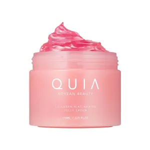 QUIA Collagen Jelly Cream – Intense Hydration – Firms, Smooths & Restores Barrier – Lightweight, Fast-Absorbing & Non-Greasy for Glass Skin– 50ml