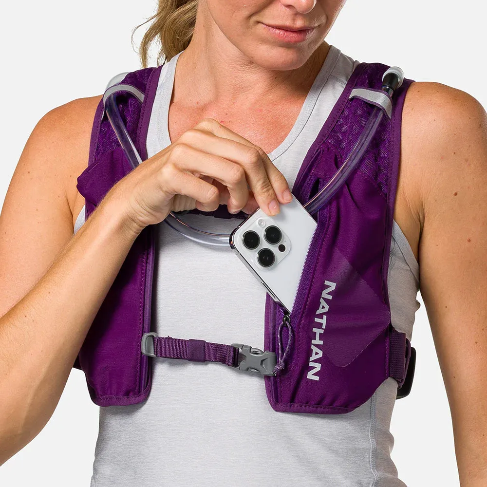 QuickStart 3.0 4 Liter Hydration Pack (Imperial Purple/Reflective Silver)