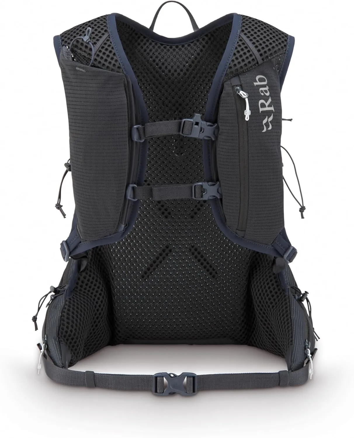 Rab Nitron Lightweight Hydration Pack - Comfortable Daypack for Hiking, Trekking, & Trail Running - Anthracite - 12-Liter (Back Length - Medium)