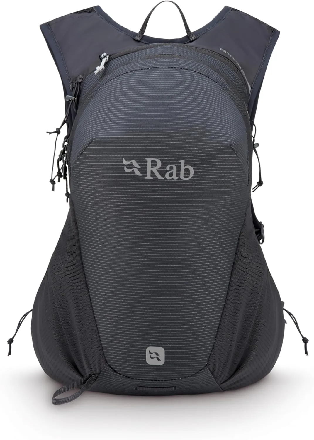 Rab Nitron Lightweight Hydration Pack - Comfortable Daypack for Hiking, Trekking, & Trail Running - Anthracite - 12-Liter (Back Length - Medium)