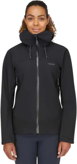 RAB Women's Namche GTX Jacket GORE-TEX Waterproof Breathable Rain Shell for Hiking & Everyday Use