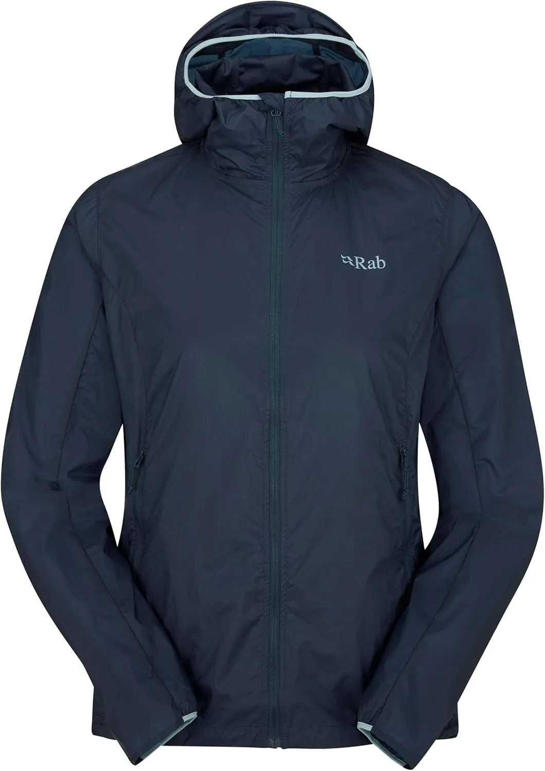 Rab Women's Vital Hoody - Ultralight Windproof Shell Jacket for Hiking, Trail Running, & Climbing