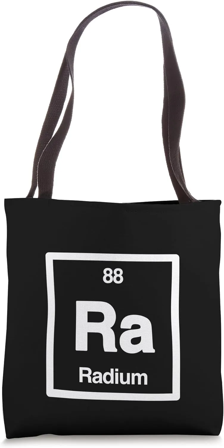 Radium - Ra - Periodic Table of Elements - Science Gifts Tote Bag