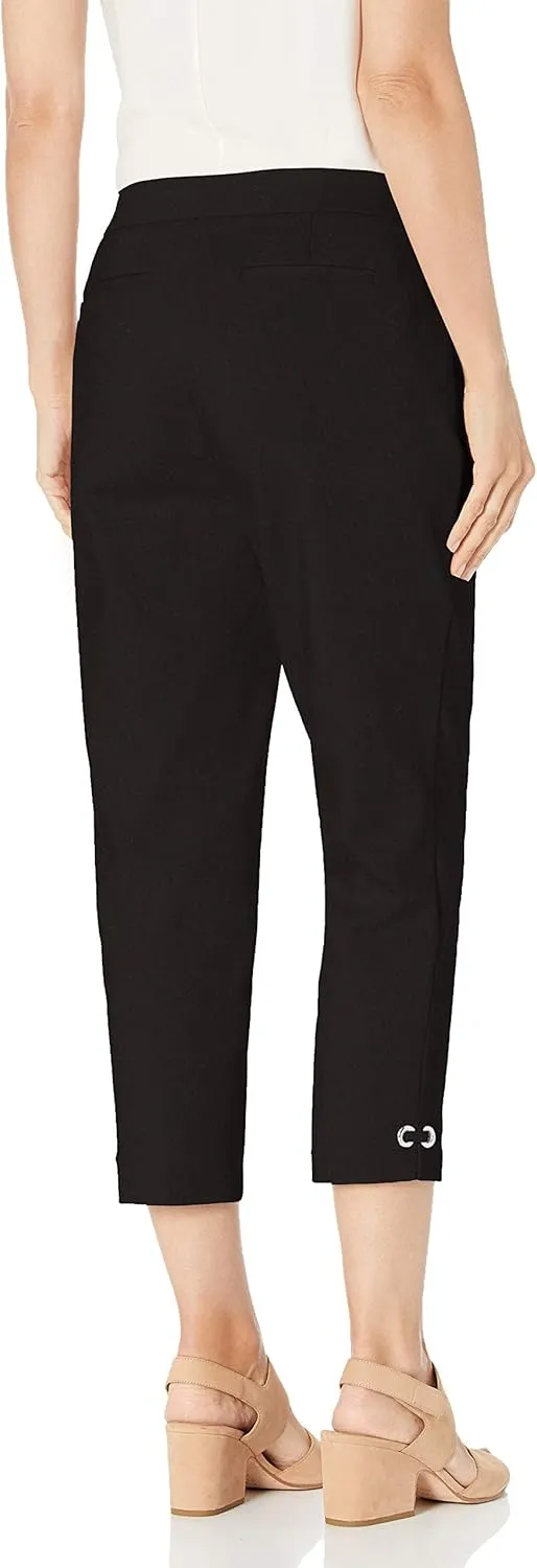 Rafaella Women's Lightweight Satin Twill Capri