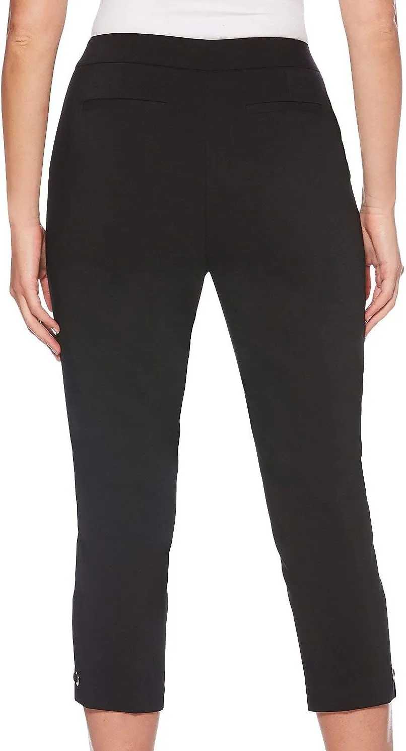 Rafaella Women's Lightweight Satin Twill Capri
