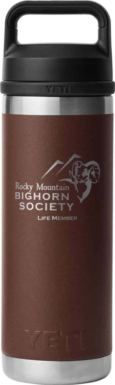 RAMBLER 18 OZ BOTTLE CHUG LIFE MEMBER
