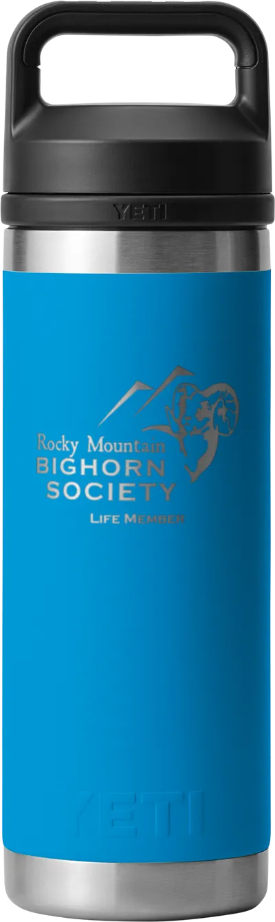 RAMBLER 18 OZ BOTTLE CHUG LIFE MEMBER