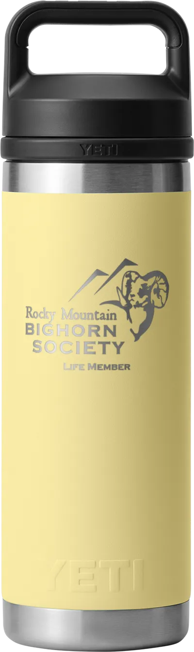RAMBLER 18 OZ BOTTLE CHUG LIFE MEMBER
