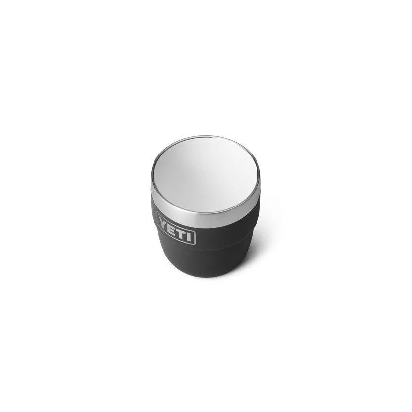 RAMBLER® 4 OZ (118 ML) STACKABLE CUPS (2 PACK) Black