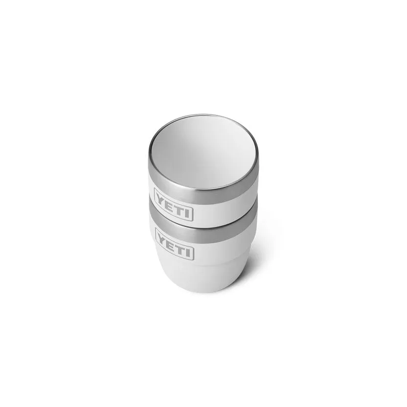 RAMBLER® 4 OZ (118 ML) STACKABLE CUPS (2 PACK) White