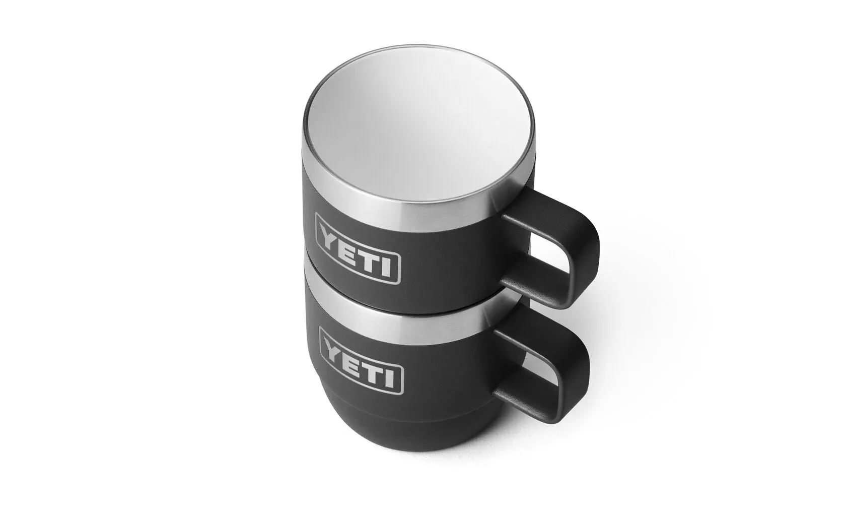 RAMBLER® 6 OZ (177 ML) STACKABLE MUGS (2 PACK) Black