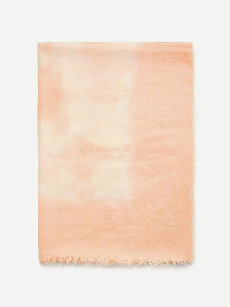 Raw Edge Lightweight Scarf