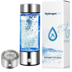 Rechargeable Hydrogen Water Bottle – Smart Wellness Gift for Healthy Hydration – Portable H2 Generator