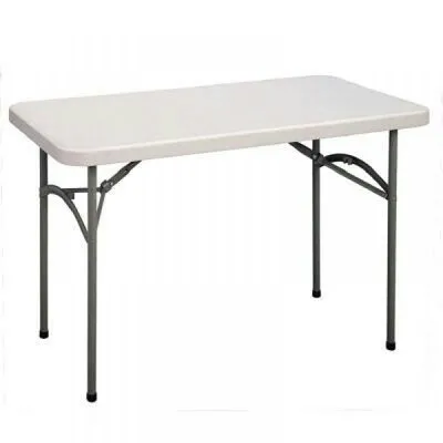 RECTANGLE FOLDABLE  PLASTIC TABLE 4ft (MOQ10)