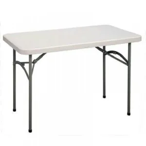 RECTANGLE FOLDABLE  PLASTIC TABLE 4ft (MOQ10)