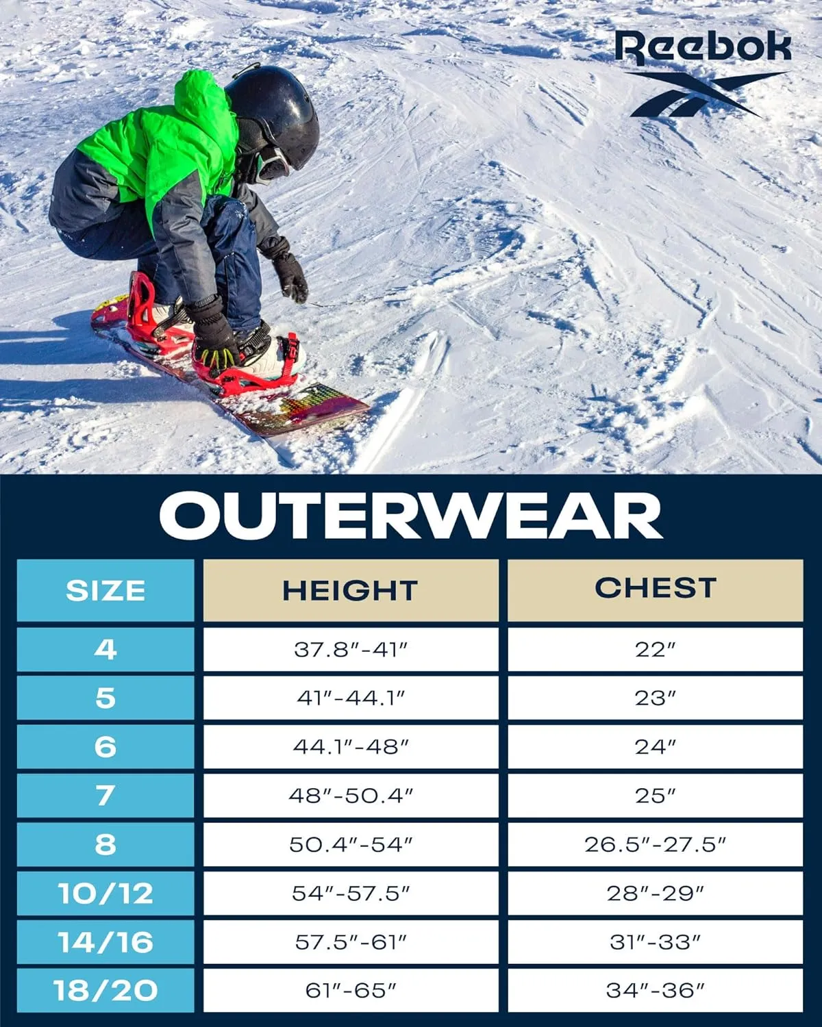 Reebok Boys' Jacket - Water Resistant Midweight Quilted Puffer Coat - Insulated Outerwear Down Coat for Boys (4-20)