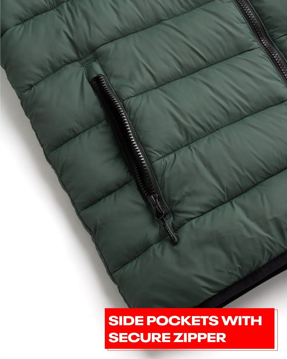 Reebok Men's Jacket – Lightweight Hooded Quilted Puffer Coat – Warm Insulated Winter Jacket for Men (S-4X)