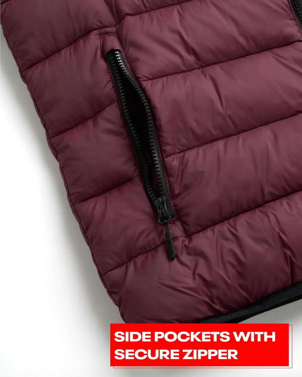 Reebok Men's Jacket – Lightweight Hooded Quilted Puffer Coat – Warm Insulated Winter Jacket for Men (S-4X)