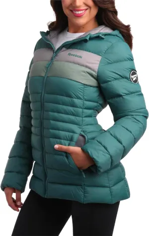 Reebok Women Jacket - Packable Quilted Puffer Coat – Casual Jacket for Women (S-XL)