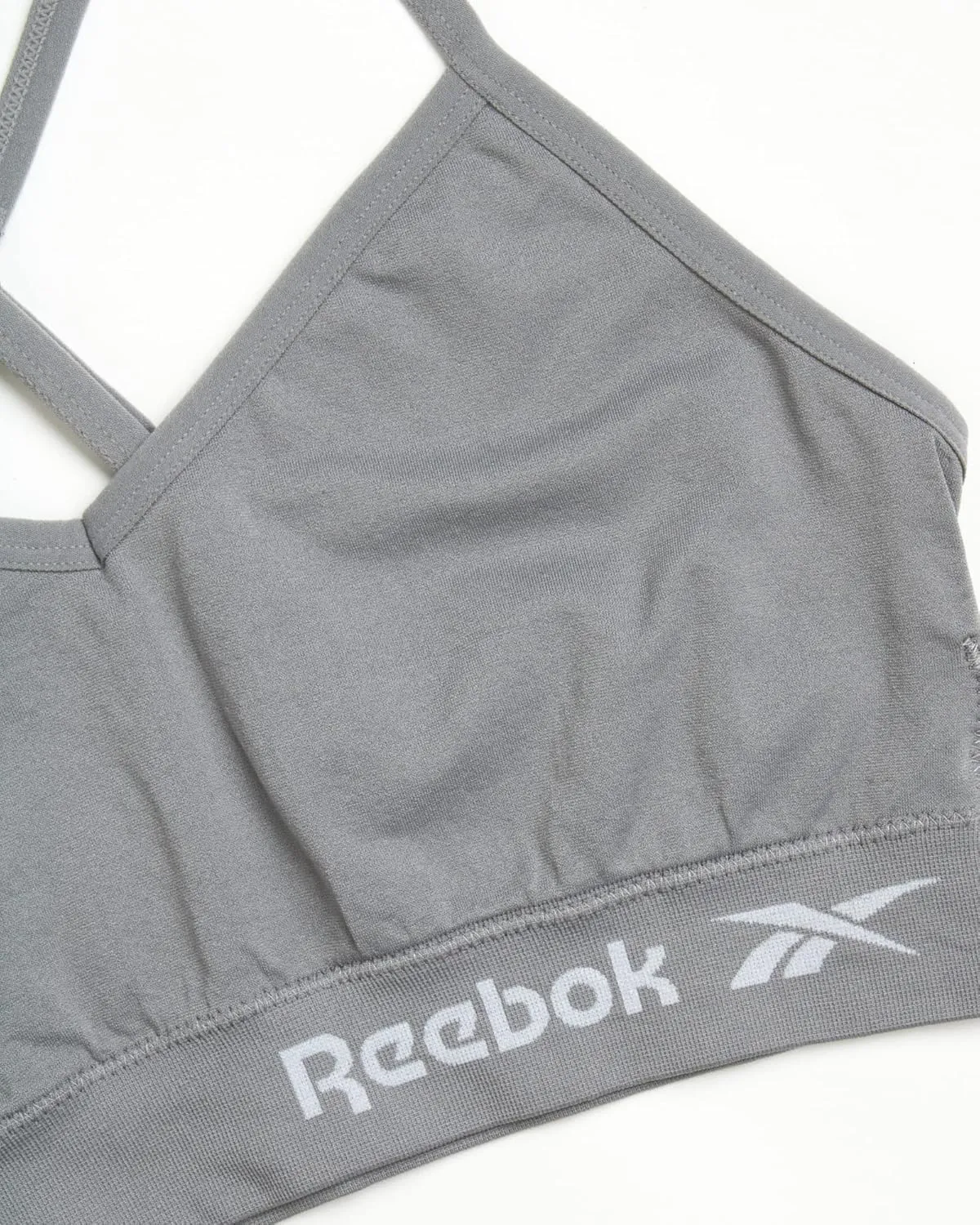 Reebok Women's Everyday Bras - 4 Pack Lightweight Soft Stretch Performance Cami Bralette Seamless Bralettes