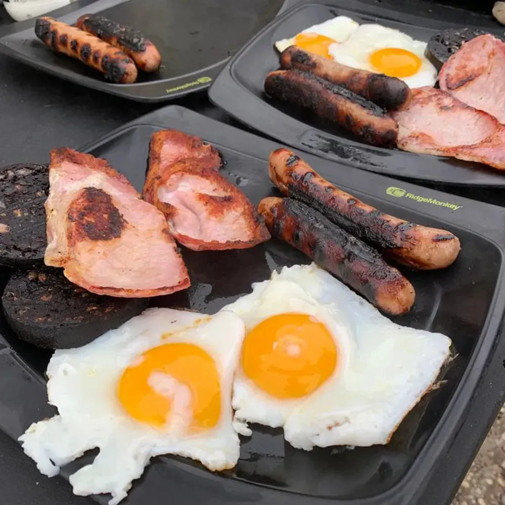 RidgeMonkey DLX Large Plate Twin Pack