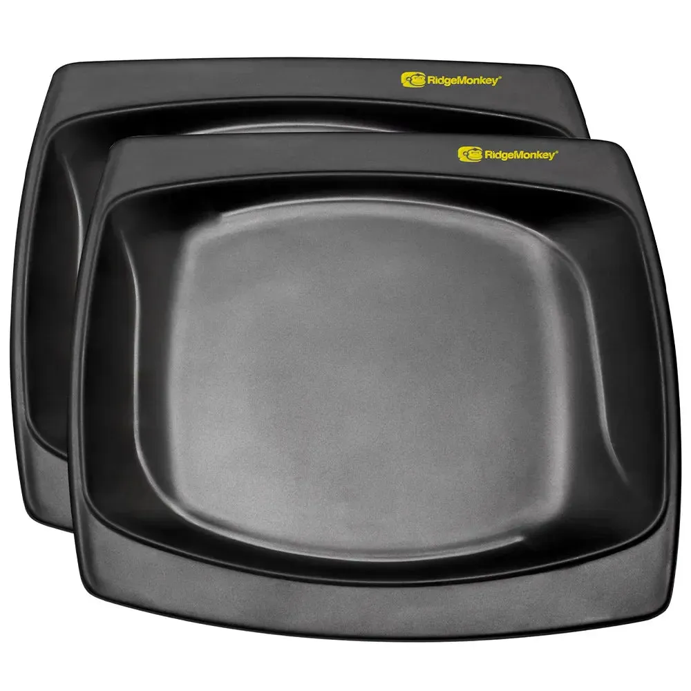 RidgeMonkey DLX Large Plate Twin Pack