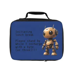 Robot Recharge Lunch Bag
