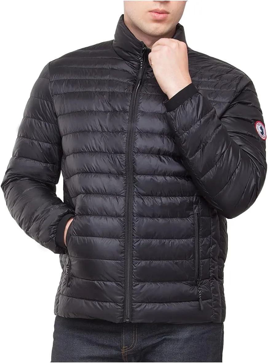 Rokka&Rolla Men's Lightweight Packable Down Jacket Puffer Coat