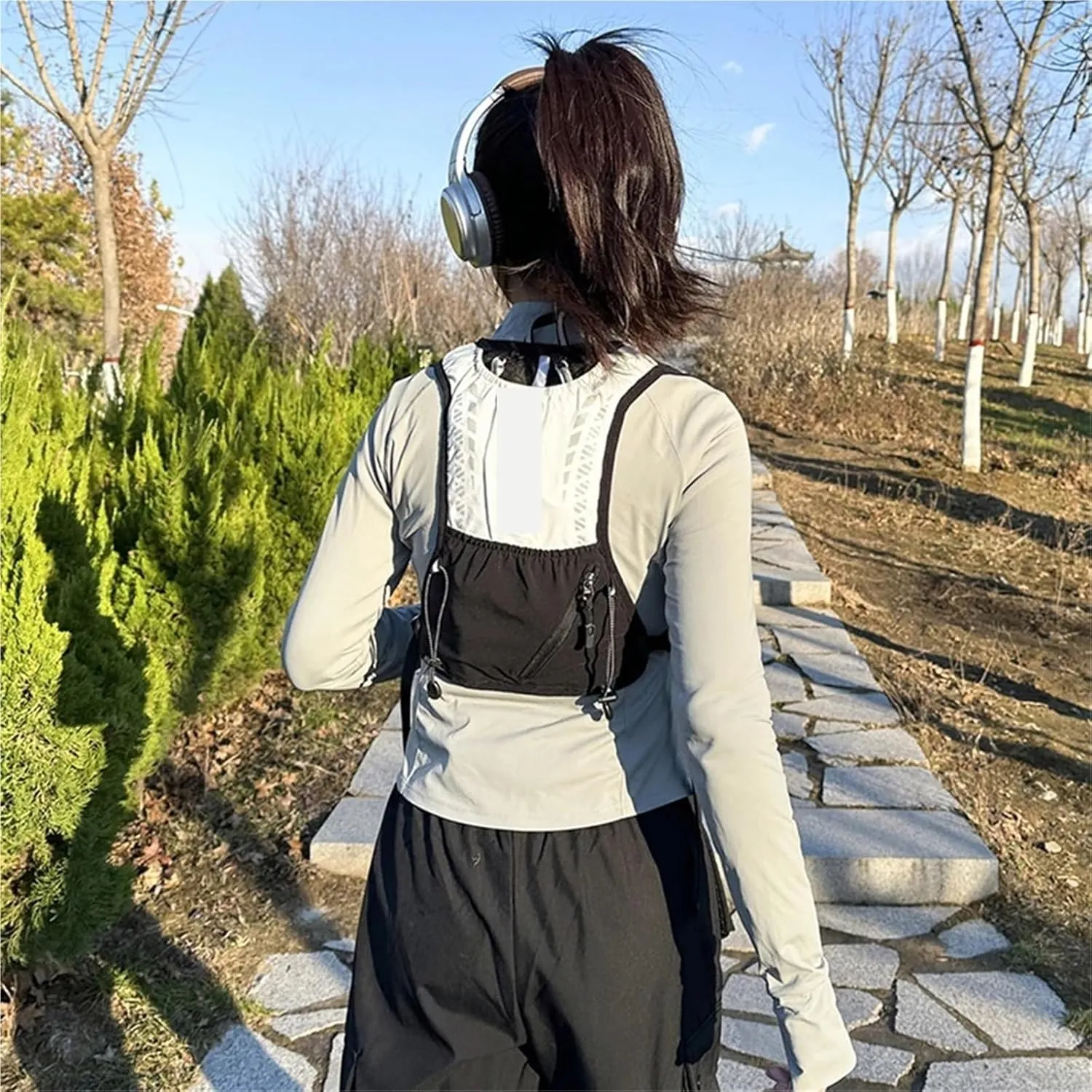 Running Vest Lightweight Running Vest Waterproof Water Bladder Daypack Reflective Outdoors Hydration Pack for Hiking Trail Running for Running