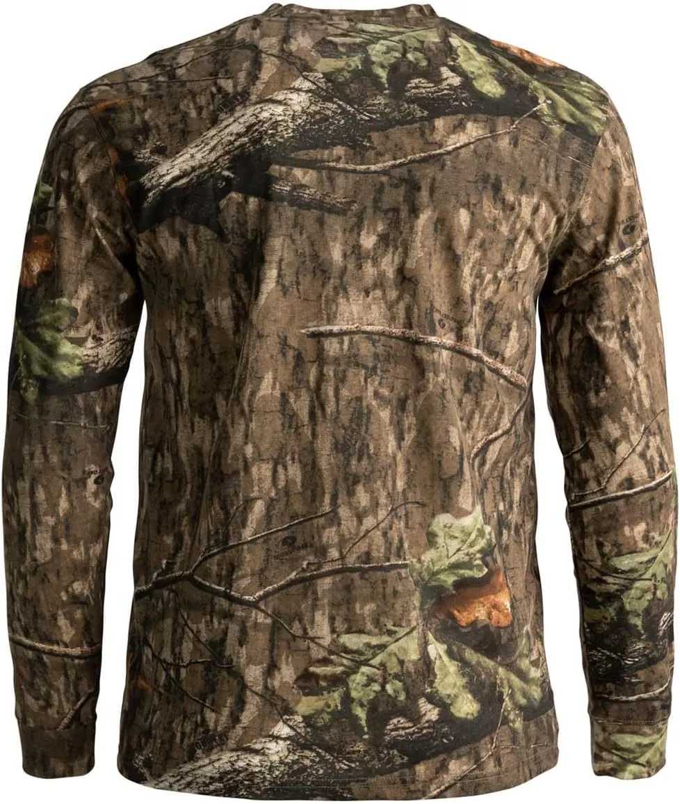 SCENTBLOCKER Scent Blocker Fused Cotton Lightweight Long-Sleeve Shirt, Camo Hunting Clothes
