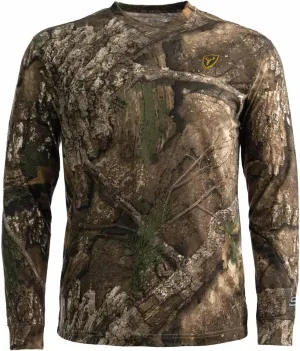 SCENTBLOCKER Scent Blocker Fused Cotton Lightweight Long-Sleeve Shirt, Camo Hunting Clothes