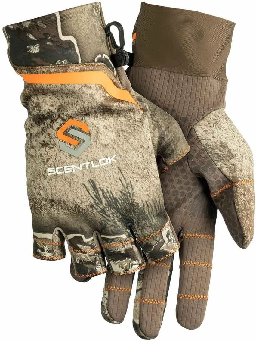 ScentLok Lightweight Camo Customizable Gloves for Hunting