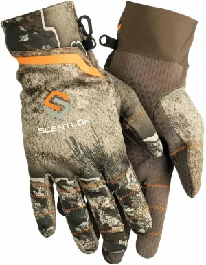 ScentLok Lightweight Camo Customizable Gloves for Hunting