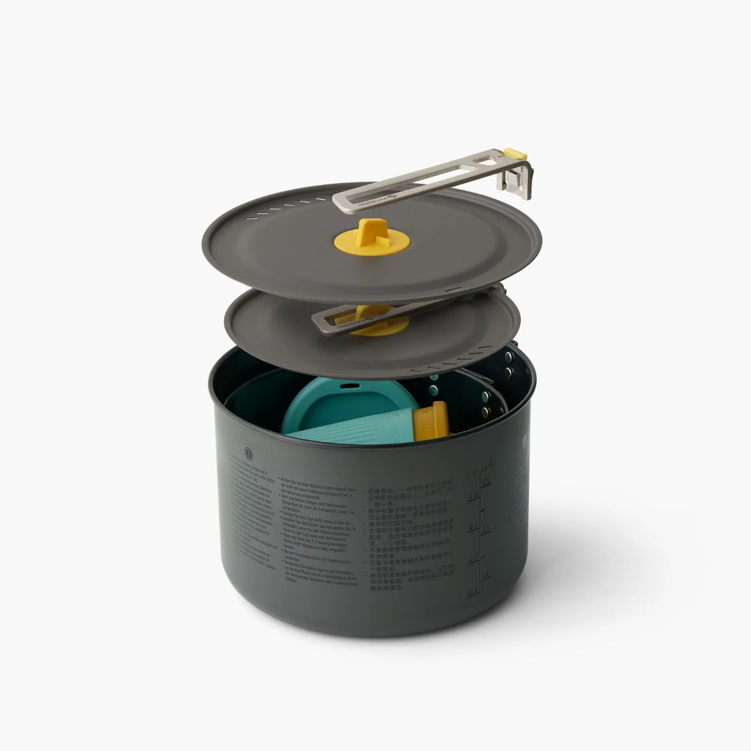Sea to Summit Frontier Ultralight Two Pot Cook Set (2 Person, 6 Piece)