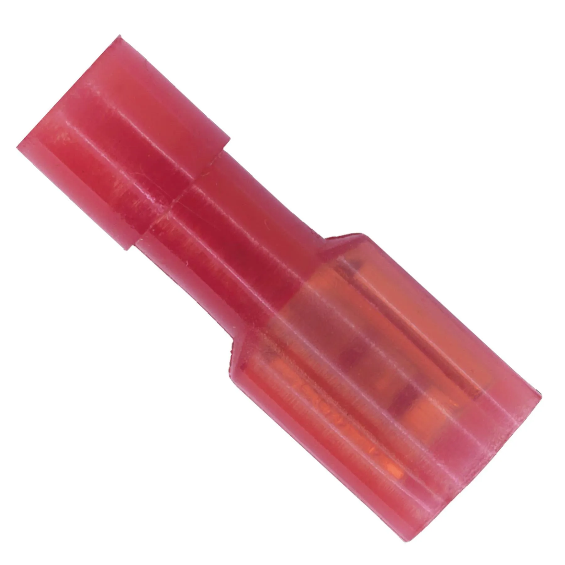 Sealey Fully Insulated Terminal 4.7mm Female Red Pack of 100