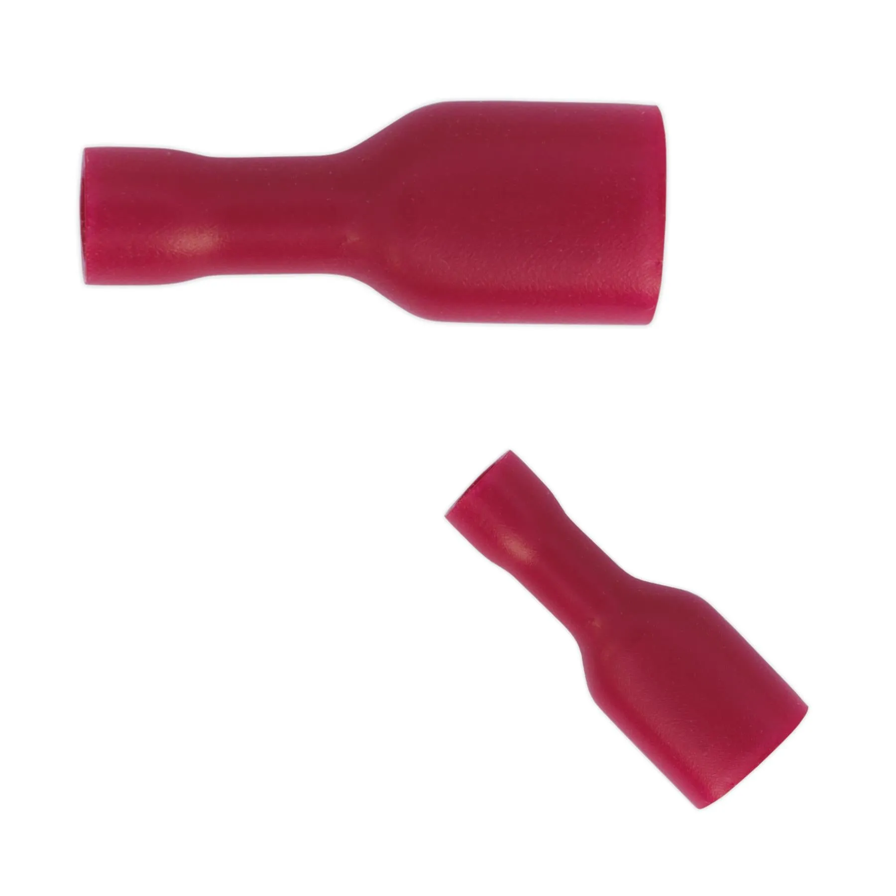 Sealey Fully Insulated Terminal 6.3mm Female Red Pack of 100