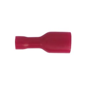 Sealey Fully Insulated Terminal 6.3mm Female Red Pack of 100