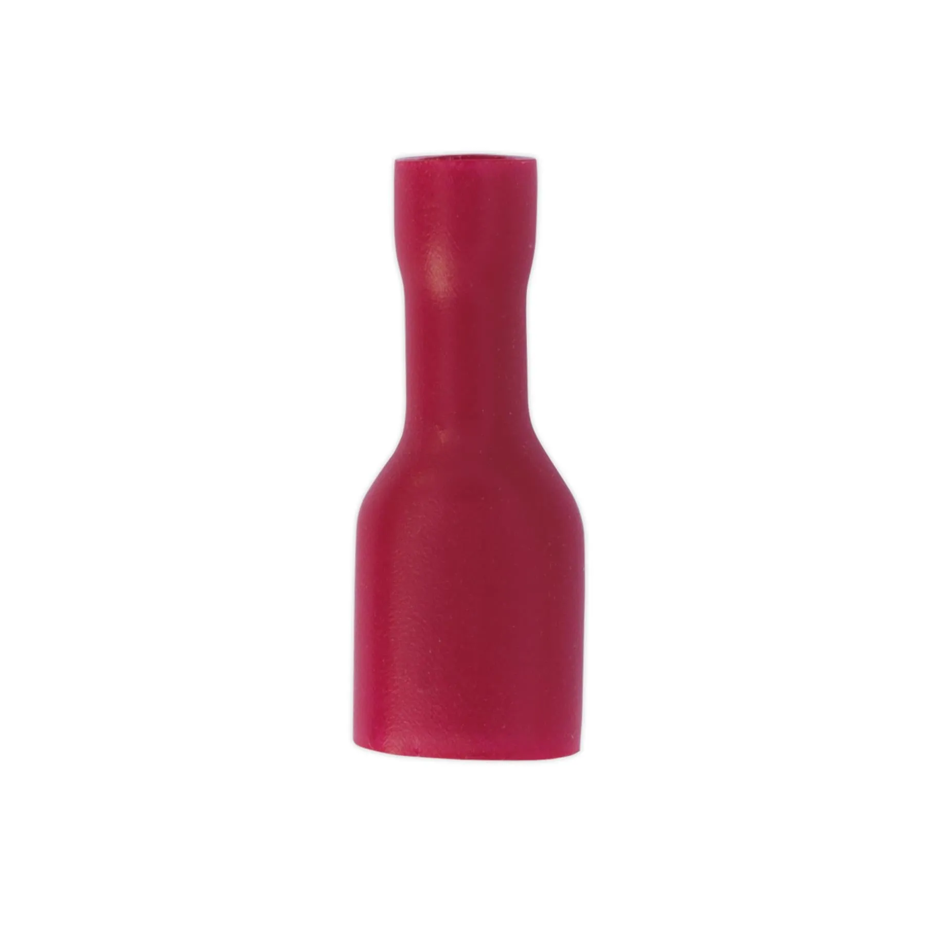 Sealey Fully Insulated Terminal 6.3mm Female Red Pack of 100