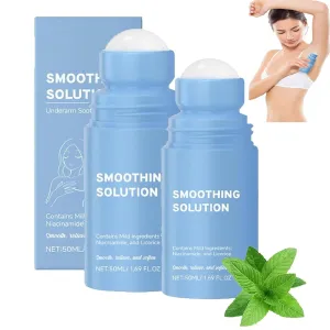 Shopentra - Razor Bump & Ingrown Hair, Smoothing Solution Ingrown Hair Serum Roll-On, Soothes Skin, Prevents Bumps & Redness, Fast-Absorbing Formula, Unclogs Pores, Women and Men (2pcs)