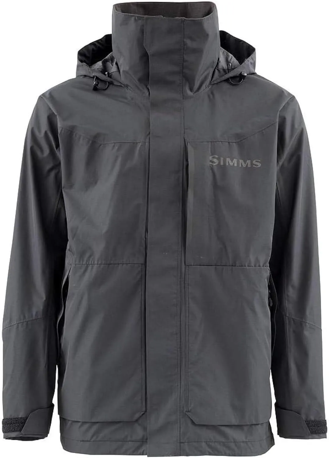 Simms Men's Challenger Waterproof Fishing Rain Coat, Angler's Essential for Wet Weather, Durable and Breathable Design