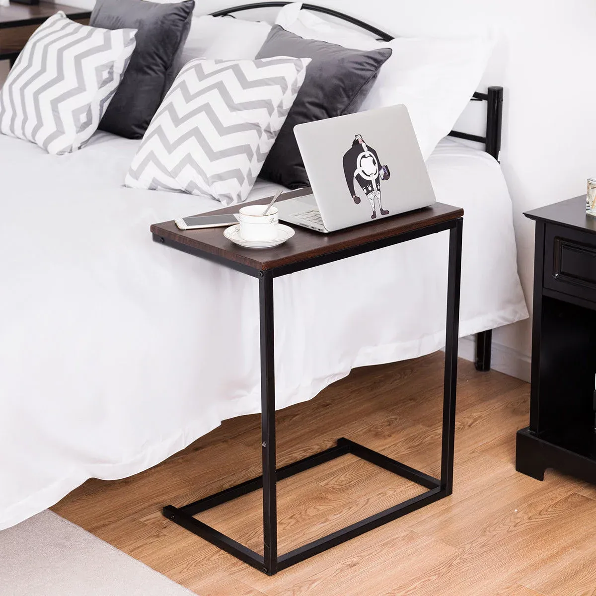 Simple Rectangular Shape Sofa Side Table End Table